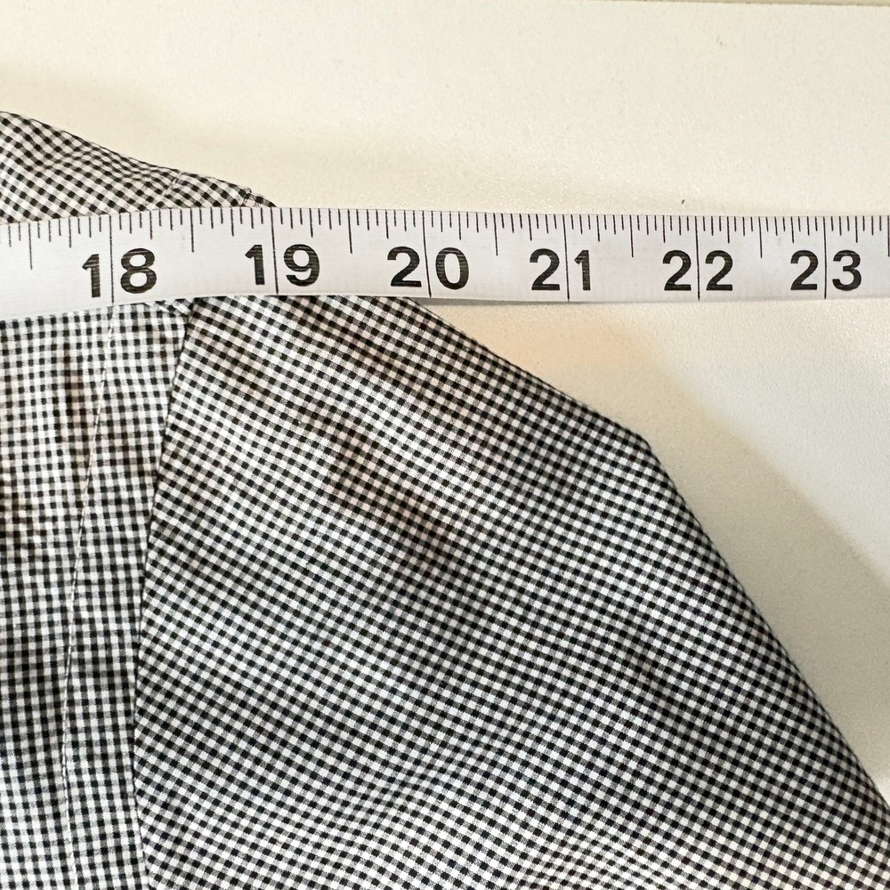 Polo Ralph Lauren Mens Classic Fit Gingham Button Down Shirt Black White Large - Picture 5 of 8